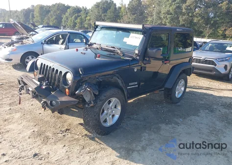 2013 Jeep Wrangler Sport from USA, damaged, VIN 1C4AJWAG6DL507909